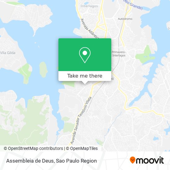 Assembleia de Deus map