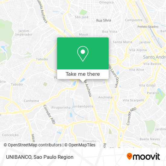 UNIBANCO map