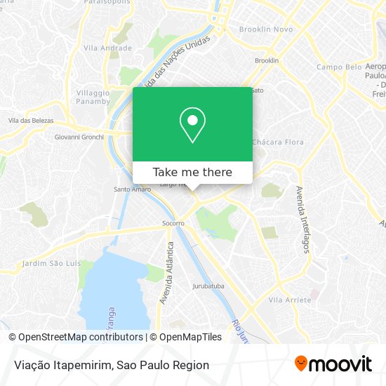 Viação Itapemirim map