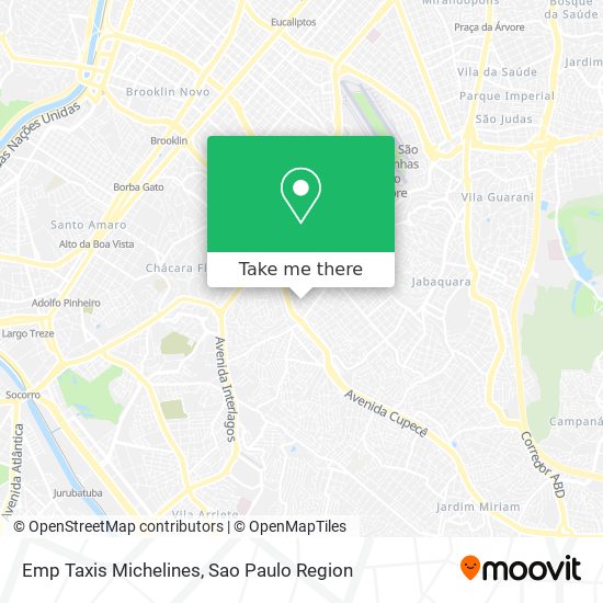 Emp Taxis Michelines map