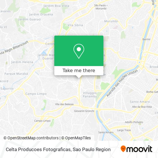 Celta Producoes Fotograficas map