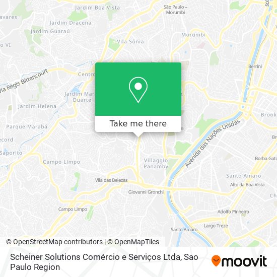 Scheiner Solutions Comércio e Serviços Ltda map