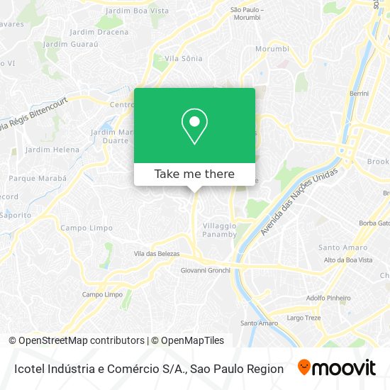 Icotel Indústria e Comércio S / A. map