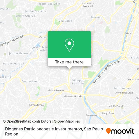 Mapa Diogenes Participacoes e Investimentos