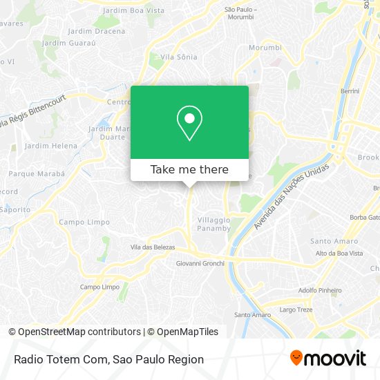 Radio Totem Com map