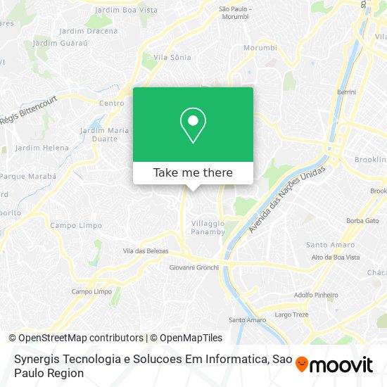 Synergis Tecnologia e Solucoes Em Informatica map