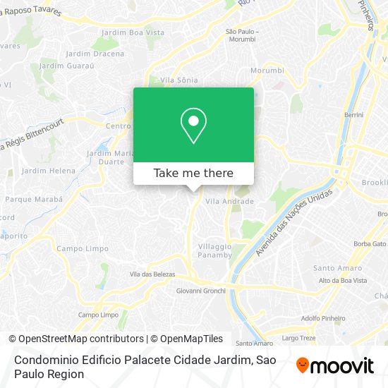 Condominio Edificio Palacete Cidade Jardim map