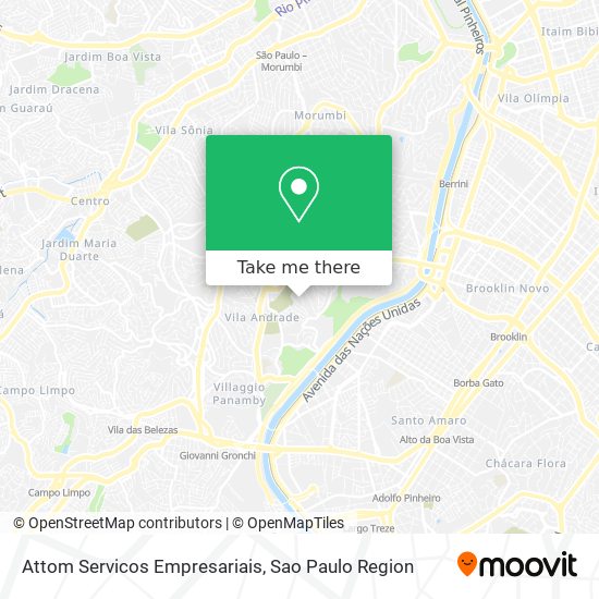 Attom Servicos Empresariais map