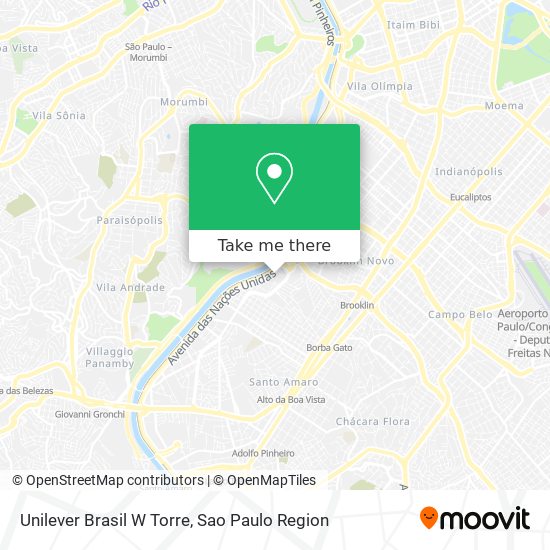 Mapa Unilever Brasil W Torre