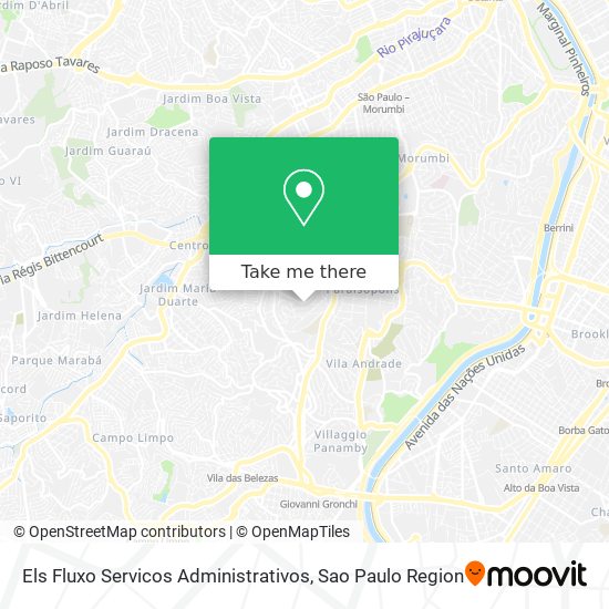 Els Fluxo Servicos Administrativos map