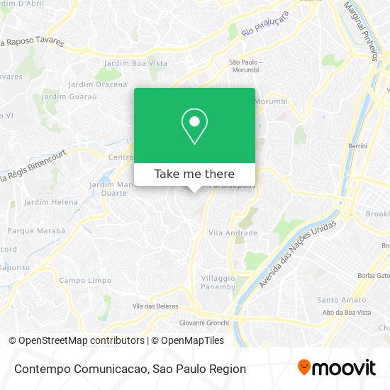 Contempo Comunicacao map