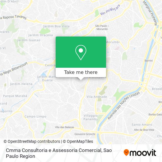 Cmma Consultoria e Assessoria Comercial map