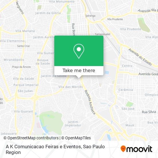 Mapa A K Comunicacao Feiras e Eventos