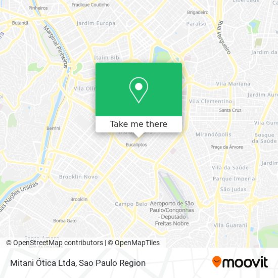 Mitani Ótica Ltda map