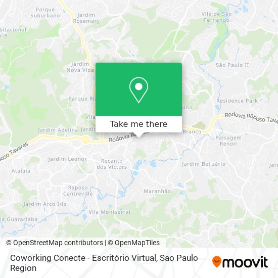 Coworking Conecte - Escritório Virtual map
