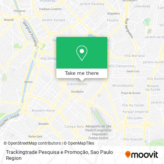 Trackingtrade Pesquisa e Promoção map
