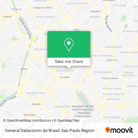 General Datacomm do Brasil map