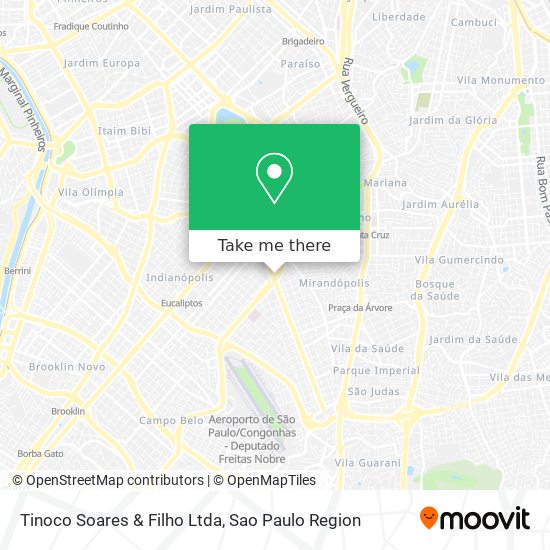 Tinoco Soares & Filho Ltda map