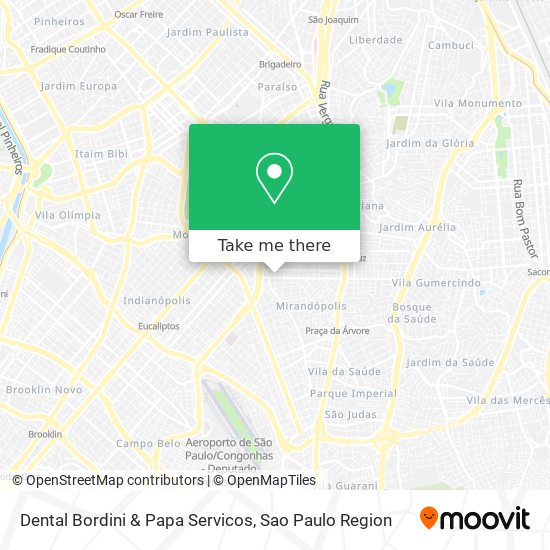 Dental Bordini & Papa Servicos map