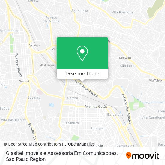 Glasitel Imoveis e Assessoria Em Comunicacoes map