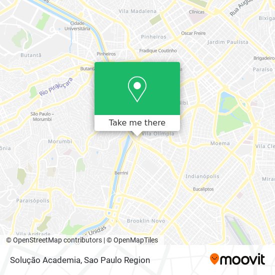 Mapa Solução Academia