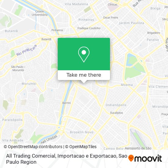 Mapa All Trading Comercial, Importacao e Exportacao