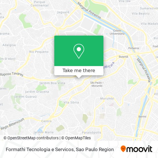 Formathi Tecnologia e Servicos map