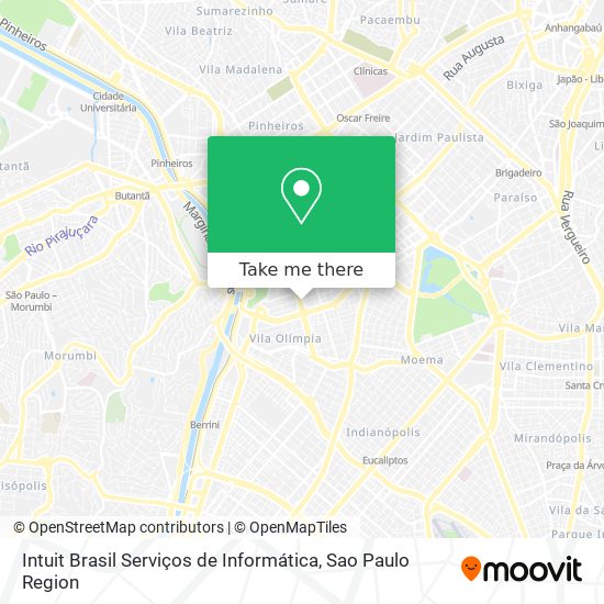 Mapa Intuit Brasil Serviços de Informática