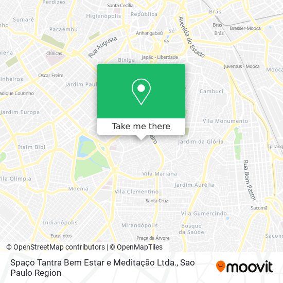 Spaço Tantra Bem Estar e Meditação Ltda. map