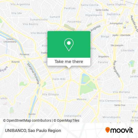 UNIBANCO map