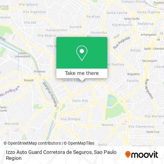 Izzo Auto Guard Corretora de Seguros map