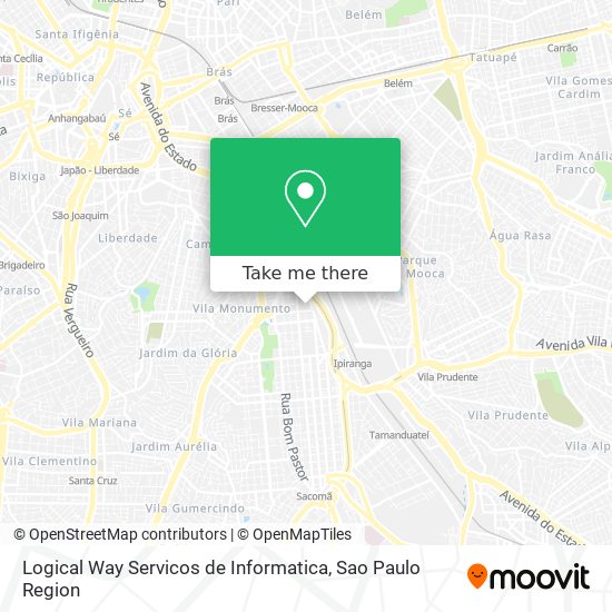 Mapa Logical Way Servicos de Informatica