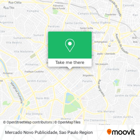 Mapa Mercado Novo Publicidade