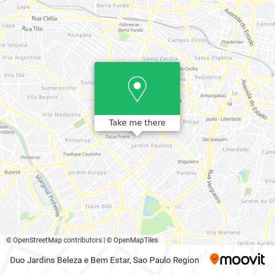 Duo Jardins Beleza e Bem Estar map