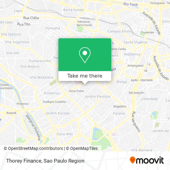 Mapa Thorey Finance