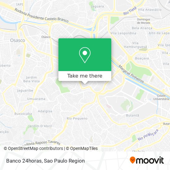 Banco 24horas map