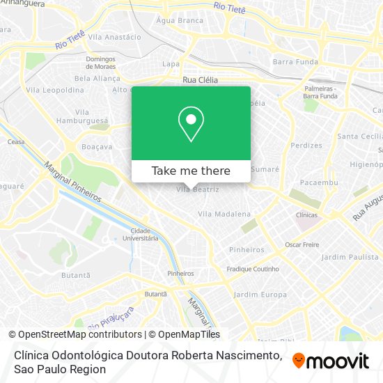 Clínica Odontológica Doutora Roberta Nascimento map