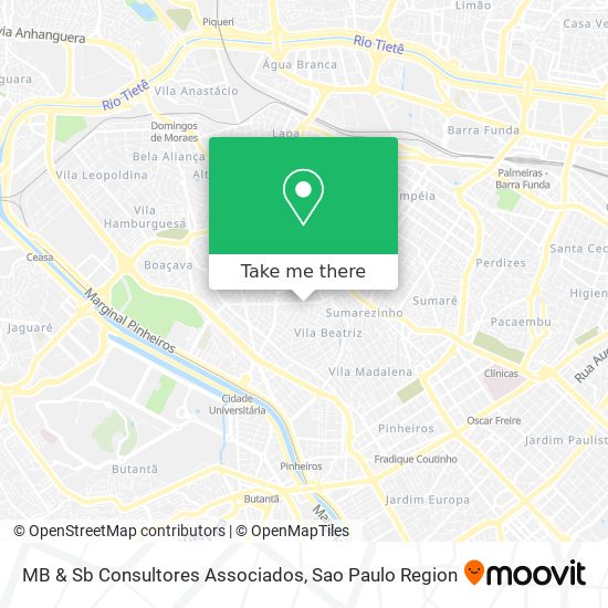 MB & Sb Consultores Associados map