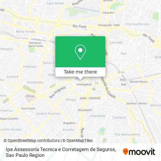 Ipe Assessoria Tecnica e Corretagem de Seguros map