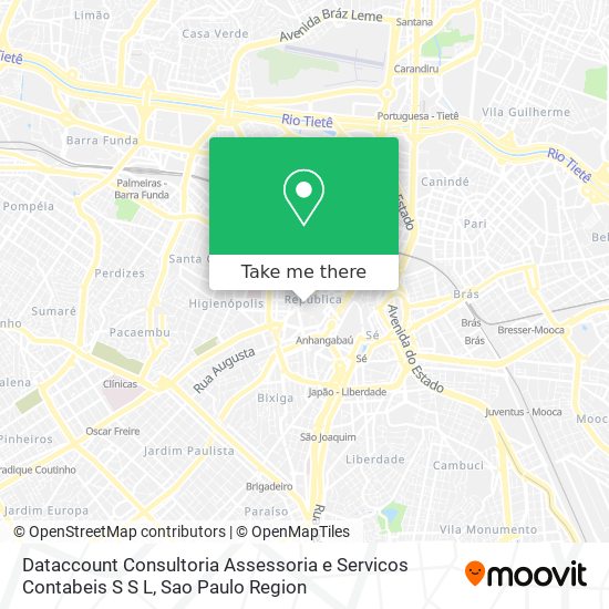 Dataccount Consultoria Assessoria e Servicos Contabeis S S L map