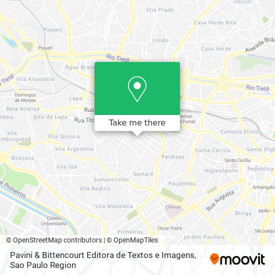 Mapa Pavini & Bittencourt Editora de Textos e Imagens