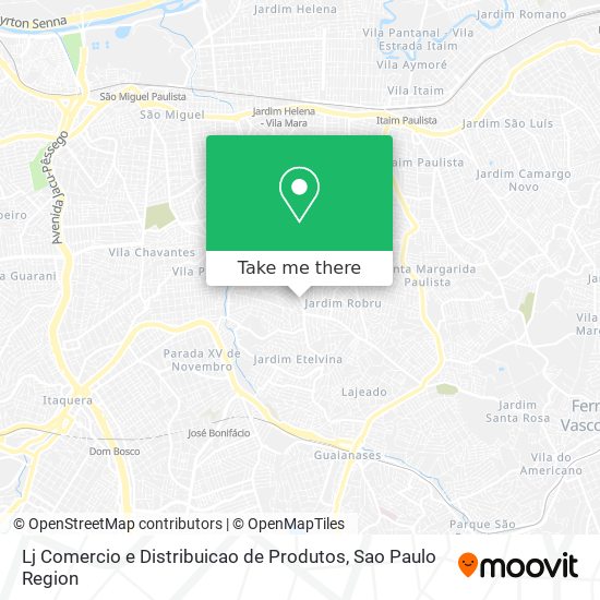 Lj Comercio e Distribuicao de Produtos map