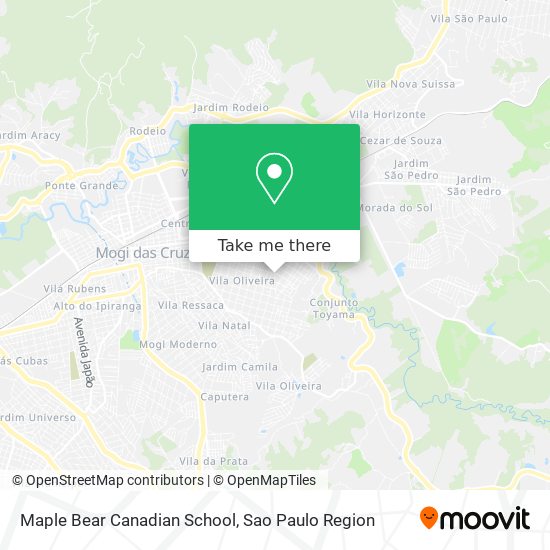 Maple Bear Canadian School map