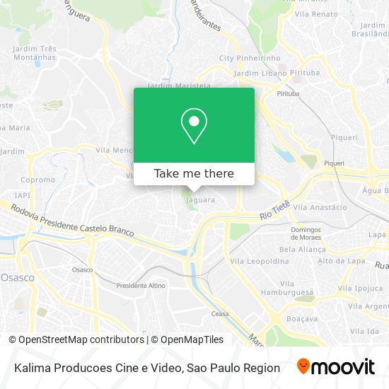 Kalima Producoes Cine e Video map