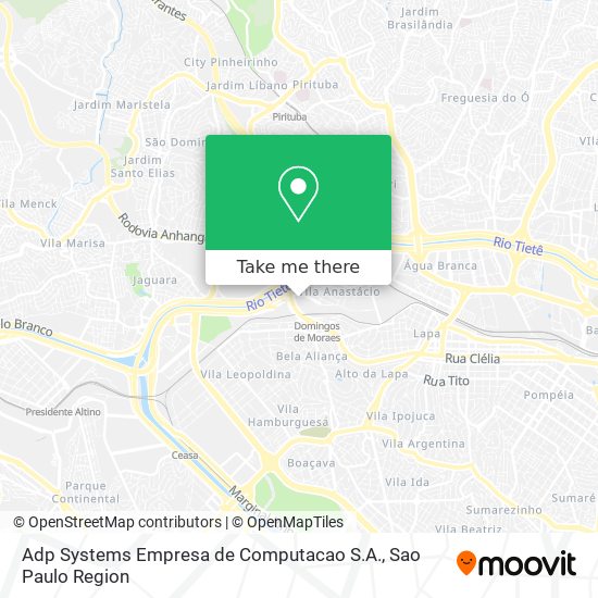 Mapa Adp Systems Empresa de Computacao S.A.