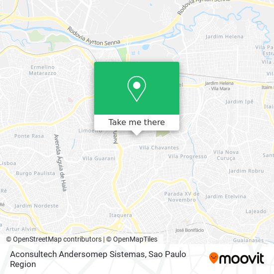 Mapa Aconsultech Andersomep Sistemas