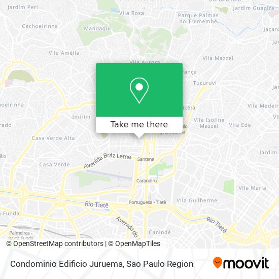 Mapa Condominio Edificio Juruema