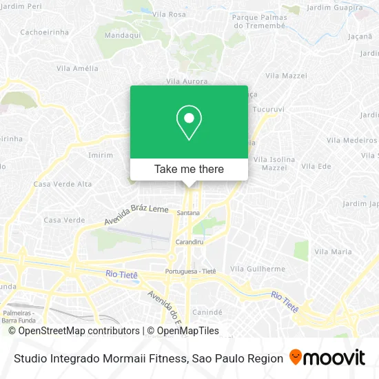 Studio Integrado Mormaii Fitness map