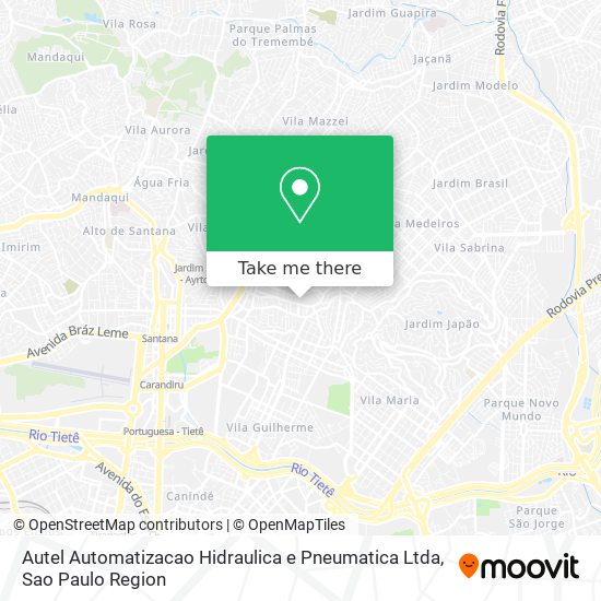 Mapa Autel Automatizacao Hidraulica e Pneumatica Ltda