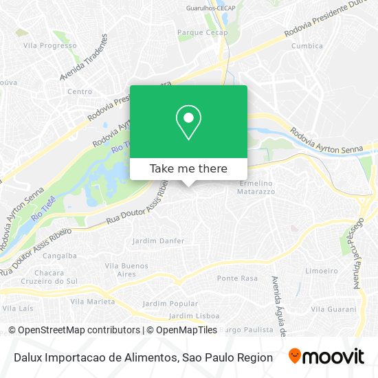 Dalux Importacao de Alimentos map